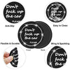 Car Coasters for Cup Holders, SHANSHUI 2 Pack Universal Auto Bling Car Accessories Cup Holder Car Coasters Interior Accessories for Most Cars (Back / 2PCS)