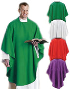 Everyday Chasuble for Clergy Members and Priests (Green)