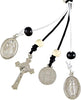 St Benedict Medals Home Protection Hanger, Religious Mothers Day Gift for Mom Decoration for Safety 6 1/2 Inch