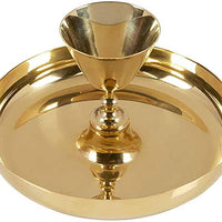 Sudbury Brass Communion Intinction Set, 6 1/2 Inch