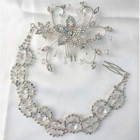 Catholic & Religious Gifts, Head Piece Rhinestone & Glass Beads