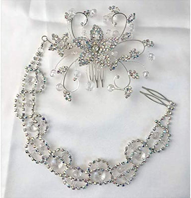 Catholic & Religious Gifts, Head Piece Rhinestone & Glass Beads