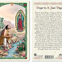 Catholic & Religious Gifts, ST Juan Diego - Prayer to 25/PKG