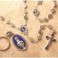 Catholic & Religious Gifts, Rosary Key Chain Set OL Grace 4MM 22"