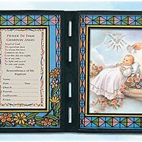 12pc Catholic & Religious Gifts, Stained Glass Plaque Baptism Spanish