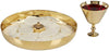 Sudbury Brass Communion Intinction Set, 6 1/2 Inch