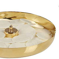 Sudbury Brass Communion Intinction Set, 6 1/2 Inch
