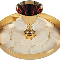 Sudbury Brass Communion Intinction Set, 6 1/2 Inch