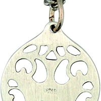 Creed The Holy Spirit Dove 5/8 Inch Sterling Silver Pierced Medal