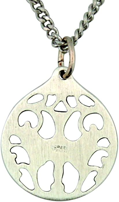 Creed The Holy Spirit Dove 5/8 Inch Sterling Silver Pierced Medal