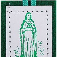 Autom Green Wool Scapular - 12/pk