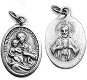 Catholic & Religious Gifts, 25pc OXY Medal IMM Concepcion & Sacred Heart of Jesus