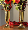 Brass Altar Vases w/Liners
