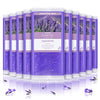 KARITE Paraffin Wax Refills, 10 Pack Lavender Scented Paraffin Wax Beads Blocks for Paraffin Bath, Paraffin Wax Machine Refills for Hand Feet Dry Skin, Relieve Stiff Muscles and Pain, Deep Hydration