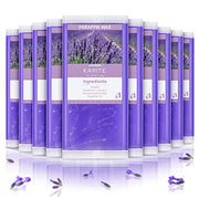 KARITE Paraffin Wax Refills, 10 Pack Lavender Scented Paraffin Wax Beads Blocks for Paraffin Bath, Paraffin Wax Machine Refills for Hand Feet Dry Skin, Relieve Stiff Muscles and Pain, Deep Hydration