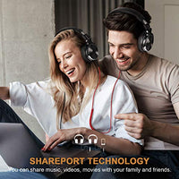 OneOdio Wired Over Ear Headphones Hi-Res Studio Monitor & Mixing DJ Stereo Headsets with 50mm Neodymium Drivers and 1/4 to 3.5mm Audio Jack for AMP Computer Recording Phone Piano Guitar Laptop - Black