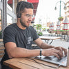 Koss KPH40 Utility On-Ear Headphones, Detachable Interchangeable Cord System, Ultra Lightweight Design (Stealth Black)