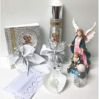 Catholic & Religious Gifts, Baptism Gift Set Silver Spanish