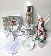 Catholic & Religious Gifts, Baptism Gift Set Silver Spanish