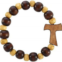 Tau Cross Rosary Bracelet - 24/pk