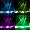 Moving Head Dj Lights LED Stage Lights DMX 24 GOBO 3 Beam Light Stage Lights Package for Disco, Nightclub, Party, Wedding