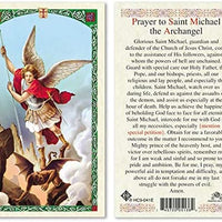 Catholic & Religious Gifts, ST Michael Archangel - Prayer to 25/PKG