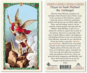 Catholic & Religious Gifts, ST Michael Archangel - Prayer to 25/PKG