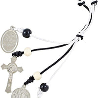St Benedict Medals Home Protection Hanger, Religious Mothers Day Gift for Mom Decoration for Safety 6 1/2 Inch