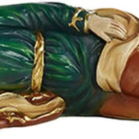 Sleeping Catholic Saint Joseph Resin Statue Figure, 6 Inch