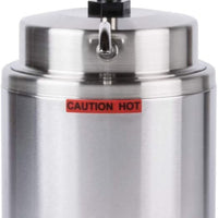 3.5 Qt. Electric Countertop Nacho Cheese Sauce Warmer Pump Dispenser - 120V, 550W -GREY