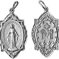 Catholic & Religious Gifts, OXY Medal Lady Grace Ovel 1" 25pc