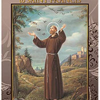 12pc Catholic & Religious Gifts, NOVENA to Saint Francis of Assisi 12 Pages