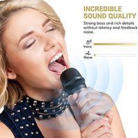 TONOR Wireless Microphone, UHF Dual Cordless Metal Dynamic Mic System with Rechargeable Receiver, for Karaoke Singing, Wedding, DJ, Party, Speech, Church, Class Use, 200ft (TW-630)