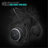RTUSIA Small Bluetooth Headphones Wrap Around Head - Sports Wireless Headset with Built in Microphone and Crystal-Clear Sound, Foldable and Carried in The Purse, and 12-Hour Battery Life, Black