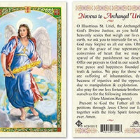 Catholic & Religious Gifts, Archangel Uriel Prayer 25/PKG English