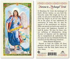Catholic & Religious Gifts, Archangel Uriel Prayer 25/PKG English