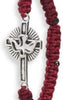 Holy Spirit Cross Corded Bracelet - 12/pk