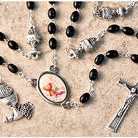 Catholic & Religious Gifts, First Communion Rosary Black