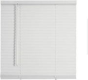 71x60" Cordless 1" Vinyl Mini Blind White