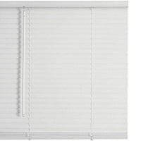 70W x 72L Cordless 1" Vinyl Mini Blind White