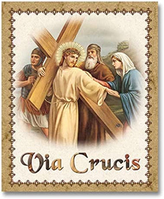 12pc Catholic & Religious Gifts, VIA Crucis Spanish 32pages