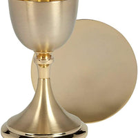 Sudbury Brass Chalice and Paten Set, 8 Inch