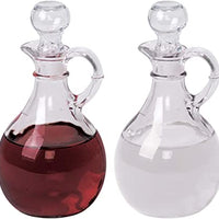 Sudbury Glass Cruet Set, 6 1/2 Inch, Set of 2