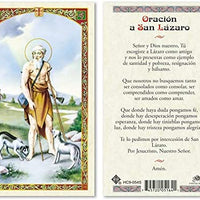 Catholic & Religious Gifts, ST Lazarus - Prayer to 25/PKG