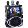 Karaoke USA Karaoke System - Portable, Black (GF844)