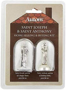 Saint Joseph and Saint Anthony Home Selling and Buying Kit with Prayer Card