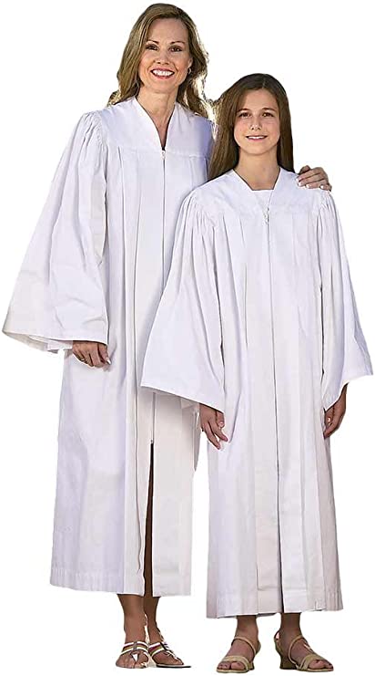 Adult Candidate Baptismal Gown , Size - XL