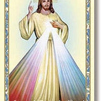 Christian Brands Divine Mercy Holy Card - 100/pk