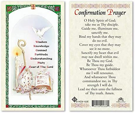 Catholic & Religious Gifts, Confirmation Prayer 25/PKG