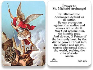 Catholic & Religious Gifts, RCC ST MICHAEL PRAYER TO ST MICHAEL ARCHANGEL25/PKG